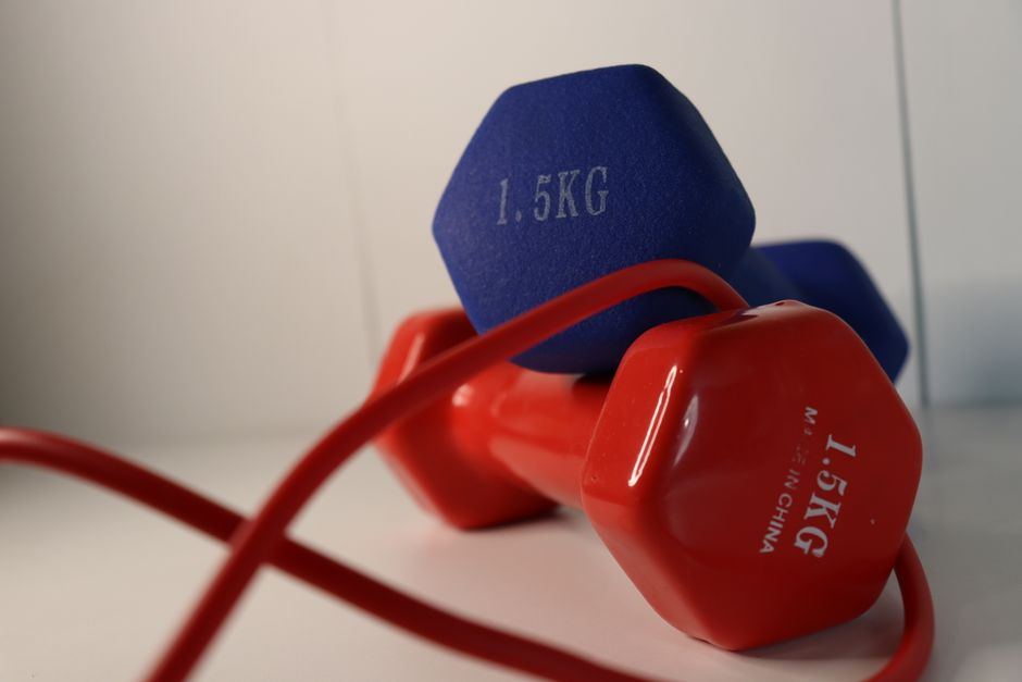 1 5kg, 2つの重み, ウェイトトレーニングの無料の写真素材