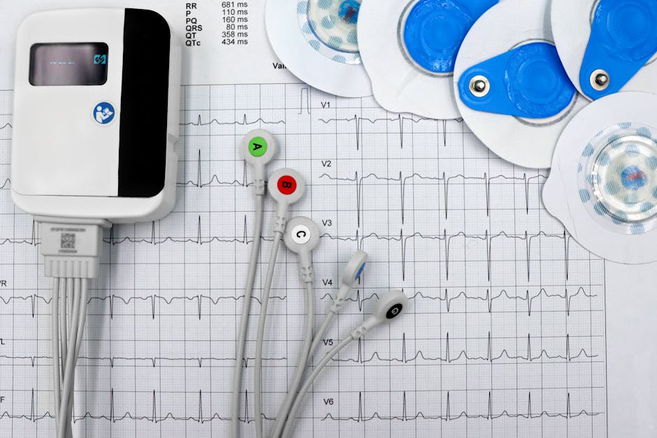 Ecg機器と測定値の詳細表示